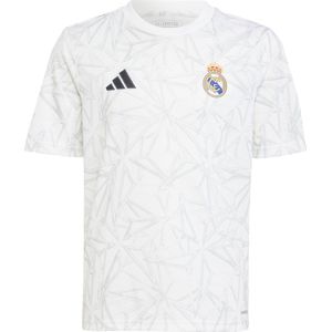 adidas Performance Real Madrid Pre-Match Voetbalshirt Kids - Kinderen - Wit- 128