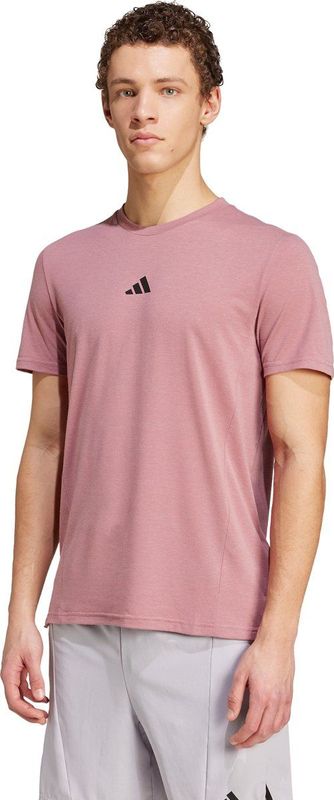 adidas Performance Designed for Training Workout T-shirt - Heren - Roze