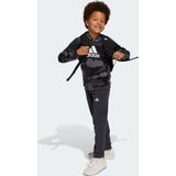 adidas Sportswear Essentials Allover Print Hoodie Set Kids - Kinderen - Grijs