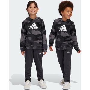 adidas Sportswear Essentials Allover Print Hoodie Set Kids - Kinderen - Grijs