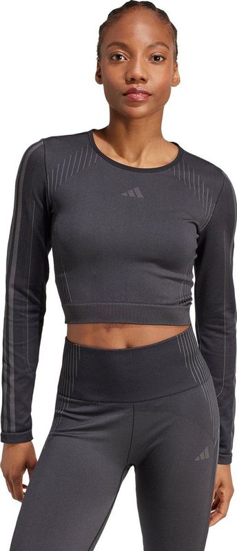 adidas Performance Knit Longsleeve - Dames - Zwart