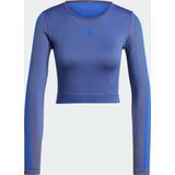 adidas Performance Knit Longsleeve - Dames - Blauw