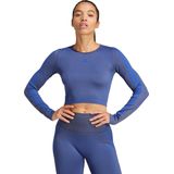 adidas Performance Knit Longsleeve - Dames - Blauw