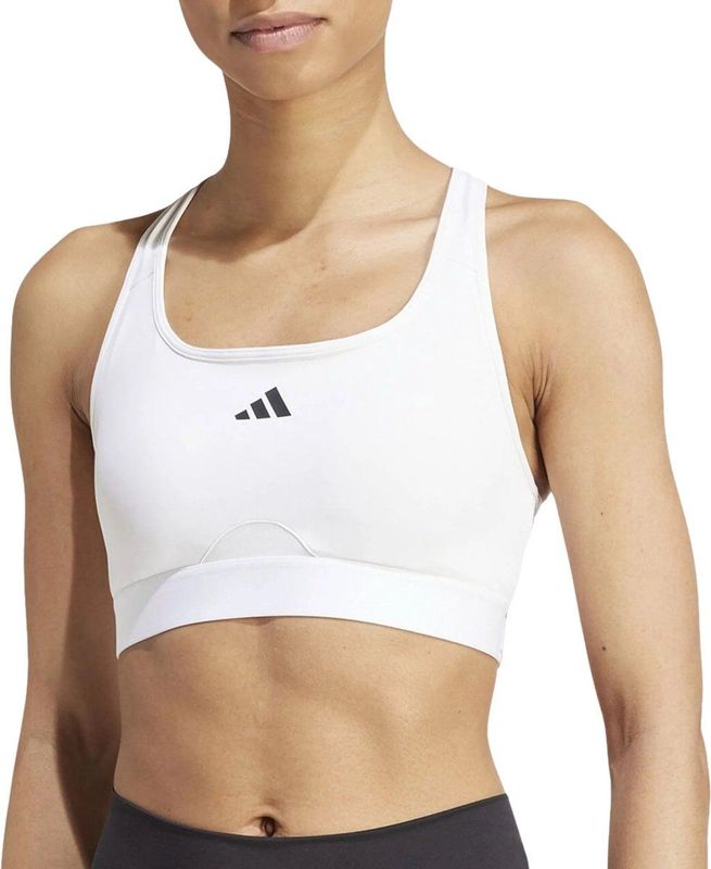 adidas - PowerReact - Sport Bh - Zwart