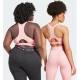 adidas - TECHFIT - Sport Bh - Roze - Medium-Support