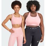 adidas - TECHFIT - Sport Bh - Roze - Medium-Support