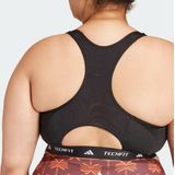 adidas - TECHFIT - Beha - Zwart - Grote Maat