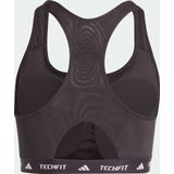 adidas - TECHFIT - Beha - Zwart - Grote Maat