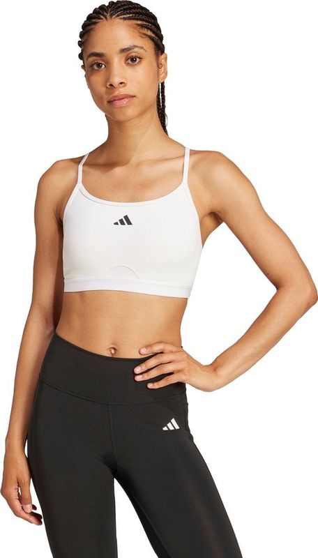 adidas - Trainingsbeha - Zwart - 89% Polyester Gerecycled