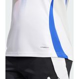 adidas - OL 2024/25 - Voetbalshirt - Blauw/Rood/Wit - V-hals, Korte Mouwen