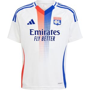 Olympique Lyonnais - 24/25 Thuis Shirt - Wit - Polyester