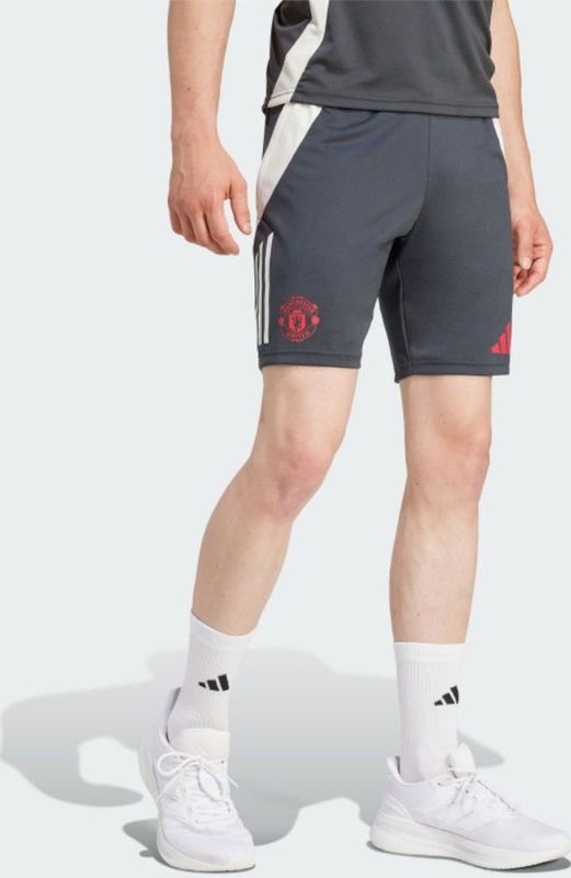 Adidas - Manchester United 24/25 - Korte Broek - Rood - 100% Gerecycled Polyester