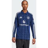 adidas - Manchester United 2024/25 - Uitshirt - Rood/Zwart - Lange Mouwen