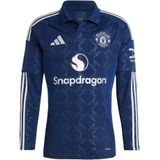 adidas - Manchester United 2024/25 - Uitshirt - Rood/Zwart - Lange Mouwen