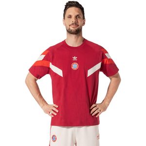 adidas T-shirt Bayern Munich Rood/Wit 2024/25