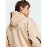 adidas Sportswear New adidas Z.N.E. Trainingsjack met Capuchon - Heren - Beige