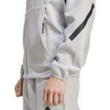 Adidas - New Z.n.e Sweatshirt - Zwart - Drielaagse Stof - Volledige Rits