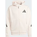 adidas - Z.N.E. - Hoodie - Grijs - Katoen