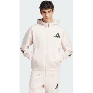 Adidas - New Z.n.e - Sweatshirt - Zwart - Polyester/Gerecycled Katoen