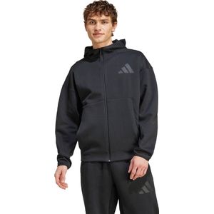 adidas - Z.N.E. Trainingsjack - Zwart - Met Capuchon