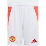adidas - Manchester United - Korte Broek - Wit - 100% Gerecycled Polyester