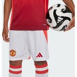 adidas - Manchester United - Korte Broek - Wit - 100% Gerecycled Polyester