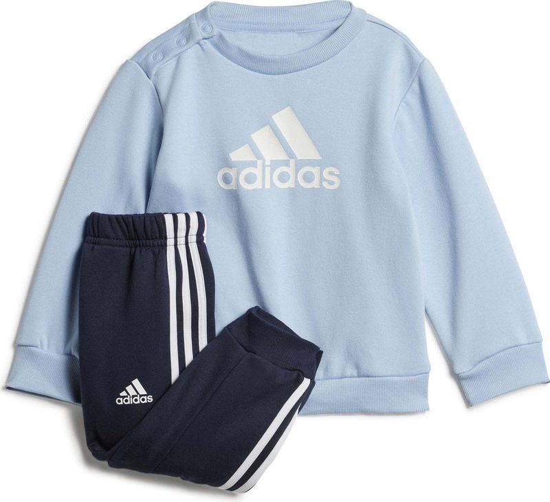 adidas - I Bos Logo - Sweatset - Blauw - 1 jaar (80)
