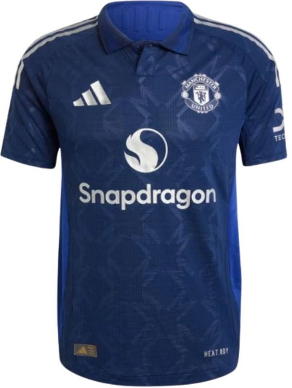 adidas - Manchester United 2024/25 - Uitshirt - Rood/Zwart - Polyester