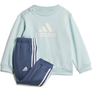 adidas Badge of Sport Joggingpak Baby / Peuters Lichtblauw Donkerblauw Wit
