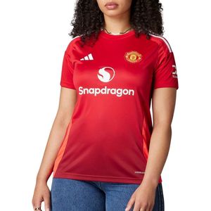 Adidas - Manchester United 24/25 Home - Dames Trui - Rood - Poly Mesh