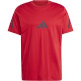 Adidas Z.n.e T-shirt - Zwart - Katoen - Ultraviolet Protect Factor