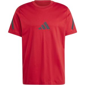 Adidas Z.n.e T-shirt - Zwart - Katoen - Ultraviolet Protect Factor