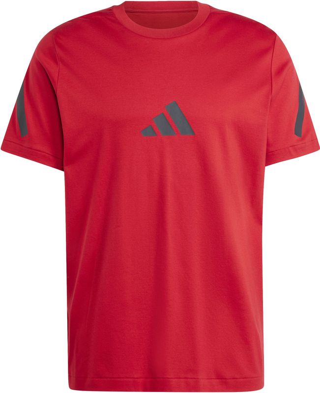 Adidas Z.n.e T-shirt - Zwart - Katoen - Ultraviolet Protect Factor