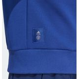 Manchester United - Seasonal Doubleknit Crew - Sweatshirt - Zwart - Katoen/Polyester