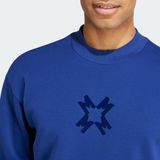 Manchester United - Seasonal Doubleknit Crew - Sweatshirt - Zwart - Katoen/Polyester