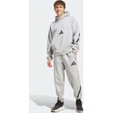 adidas - Z.N.E. Hoodie - Grijs - Katoen - Comfortabel en Warm