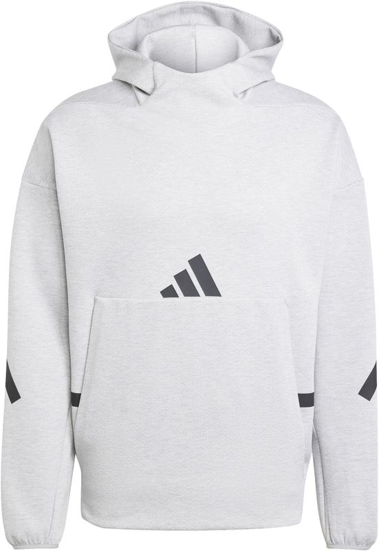 adidas - Z.N.E. Hoodie - Grijs - Katoen - Comfortabel en Warm