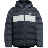 Outdoor - Gewatteerde Korte Jas - Color-Blocking - Gerecycled Materiaal - Met Capuchon