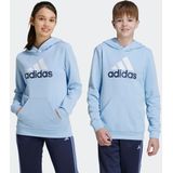 Adidas Essentials Two Colored Big Logo Cotton Hoodie Blauw Jongen
