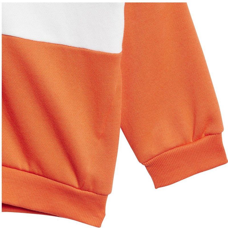 Adidas - Tiberio 3 Stripes Fleece Trainingspak - Grijs - Katoenmix