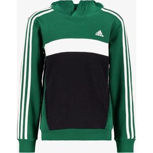 Adidas J 3S Tib kinder hoodie groen zwart