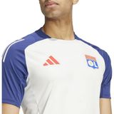 adidas - Olympique Lyonnais - T-shirt - Blauw - 100% Gerecycled Polyester