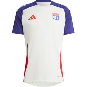 adidas - Olympique Lyonnais - T-shirt - Blauw - 100% Gerecycled Polyester