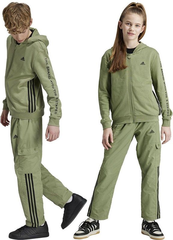 adidas - Cargobroek - Zwart - 100% Gerecycled Nylon Twill