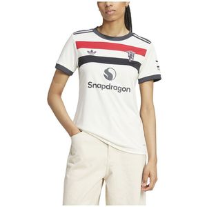 Adidas - Manchester United - Derde Dames T-shirt - Zwart - 100% Gerecycled Materiaal