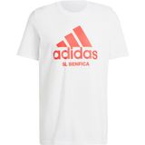 adidas Performance Benfica Seasonal Graphic T-shirt - Heren - Wit