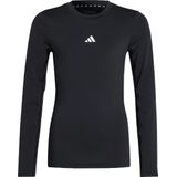 adidas - Junior Longsleeve - Sportshirt - Zwart - 88% Gerecycled Polyester