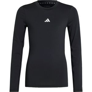 adidas - Junior Longsleeve - Sportshirt - Zwart - 88% Gerecycled Polyester