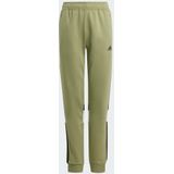 Adidas J 3S Tib PT kinder joggingbroek groen - Sweatpants