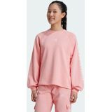 ADIDAS - jg jam crew - Sport T-shirt - Roodlicht - Lange Mouw